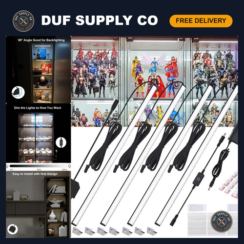 Pack led display case - 4-pack,
