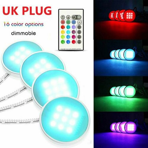 Rgb led under cabinet - 4x,