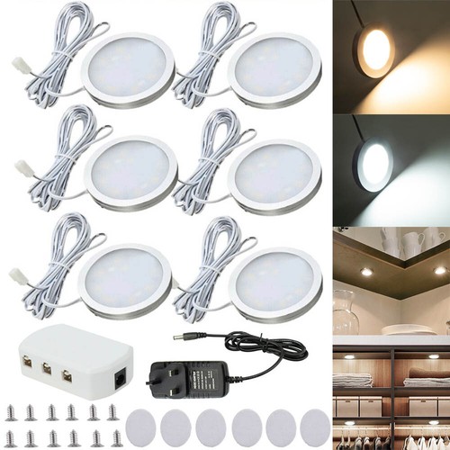 6pcs led under - 3/6pcs,