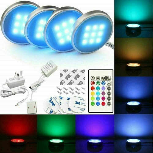 4pcs rgb led light kit - 4pcs,