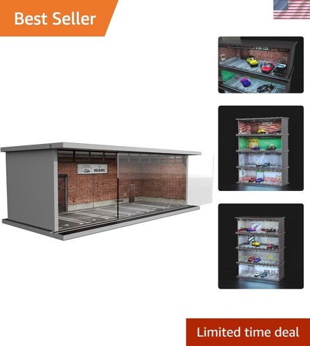 Diorama display case with - 1/64,