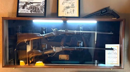 Gun display case led - gun,