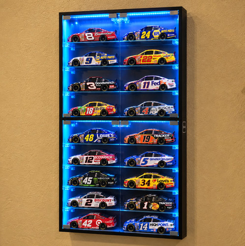 Tier vertical wall display - 10-tier,