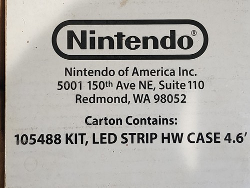 Nintendo kiosk display led - nintendo,